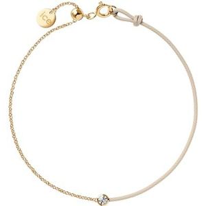 ICE Jewellery Diamond bracelet Half chain Beige 021085