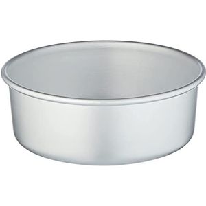 Agnelli Conische Taartblik met velghoogte 8 cm, Aluminium, Zilver