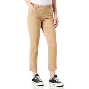 BRAX Damesstijl Mary S Ultralight Organic Cotton Verkorte jeans, Beige Bast 54, 27W x 32L