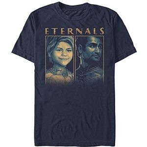 Marvel The Eternals - Eternal Group Unisex Crew neck T-Shirt Navy blue 2XL