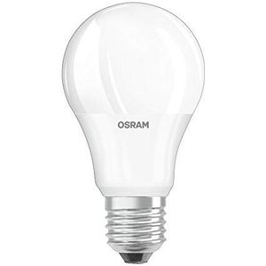 OSRAM LED lamp | Lampvoet: E27 | Warm wit | 2700 K | 6 W | mat | LED DAYLIGHT SENSOR CLASSIC A [Energie-efficiëntieklasse A+] | 4 stuks