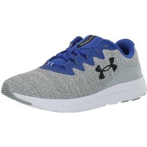 Under Armour Heren Charged Impulse 3 Knit Running Schoen, (102) Mod Grijs/Royal/Zwart, 41 EU