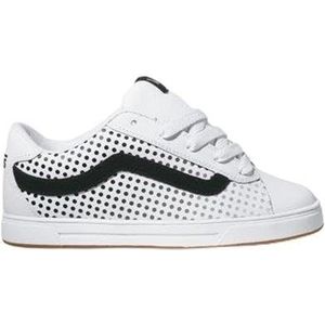 VANS MERCER, wit/zwart polka dots