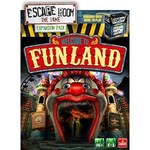 Escape Room: The Game - Welkom bij Funland Expansion Pack | Bordspellen voor volwassenen | Voor 3-5 spelers | Leeftijden 16+