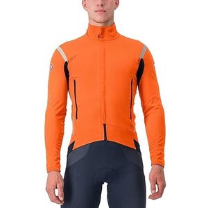 CASTELLI 4522511-857 PERFEKT ROS 2 JKT HEREN jas RED ORANGE/DARK GRIJS maat XL