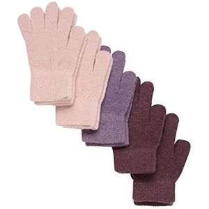 Celavi Unisex Kids Magic Gloves 5-Pack Mittens, Misty Rose, 3, Misty Rose