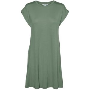 VERO MODA VMAVA SL Knee Dress JRS NOOS, Hedge Green, XS