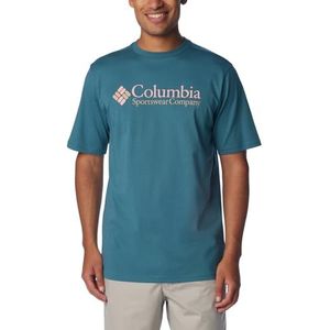 Columbia Heren CSC Basic Logo korte mouw shirt met korte mouwen