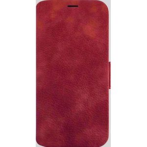 Commander Curve Book Case Deluxe voor Samsung A525 Galaxy A52 4G / A526 Galaxy A52 5G / A528 Galaxy A52s 5G Red
