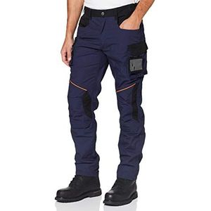 Delta Plus MCPA2MNGT Mach2 Corporate werkbroek van ripstop polyester katoen, marineblauw-zwart, maat L