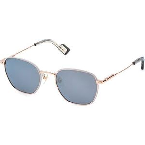 Sting, SUNGLAATES, SST561V-52-361P, SHINY ROSE GOUD MET WITE ONDERDELEN, Male, Glanzend roségoud met witte delen, 52