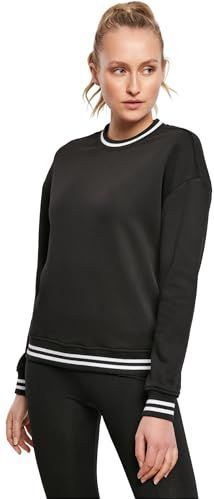 Build Your Brand - College Sweat Crew - Sweatshirt - Grijs - Katoenmix 65% Katoen 35% Polyester, Gewicht 300 g/m²