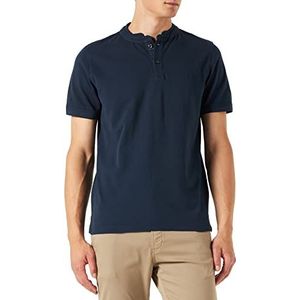 camel active Heren 409925/7p14 Polo, nachtblauw, S