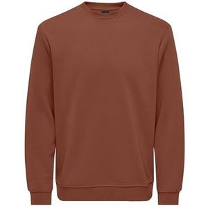 Only & Sons Sweatshirt 'ONSConnor'  roestrood