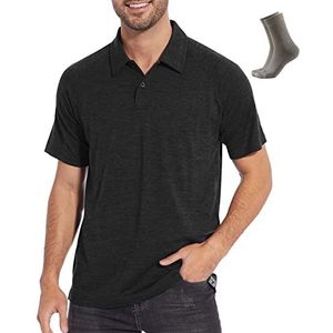 MERINNOVATION Merino Wool Polo Shirt Men - 100% Merino Wool Shirts for Men Short Sleeve Wicking Base Layer