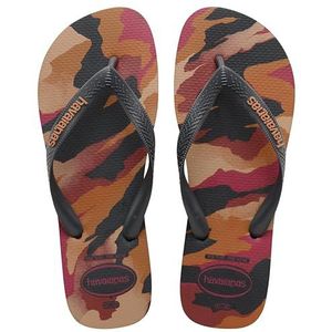 Havaianas Top Camu, Flip Flop Heren, Nieuw Graphite Nieuw Grafiet, 2 UK