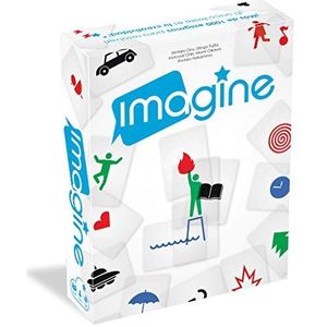 Cocktail Games | Imagine | Kaartspel voor tieners en gezinnen | Meer dan 1000 puzzels om op te lossen | vanaf 12 jaar | 3 tot 8 spelers | 30 minuten per spel | Spaans