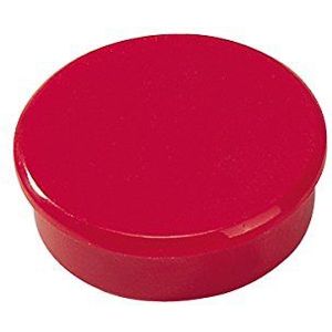 Dahle kantoortechniek magneet 38 mm Dahle 95438, 13,5 x 38 mm, 2500 g, rood