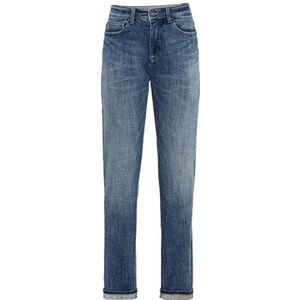 Camel Active Womenswear Damesbroek, MID Blue Used TIndiadiat, blauw (43)), Gr. 32/30 broek