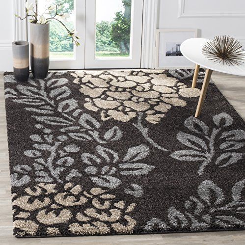 Safavieh - Felix - Vloerkleed - Donkerbruin - 160 cm x 99 cm - Kunstvezel