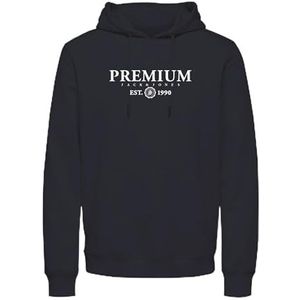 JACK & JONES Jprblacharles Sweat Hood FST, navy, XS