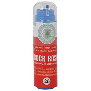 Rock Rose nr. 26 Princeps Bach bloesem chromotherapie helianthemum korrels