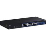 TRENDnet - TEG-S50284 - Multi-Gig-Schakelaar - 28-poorts - 24 x 2,5 Gb RJ45-poorten - 4 x 10G SFP+-poorten - NDAA TAA-compatibel