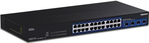 TRENDnet - TEG-S50284 - Multi-Gig-Schakelaar - 28-poorts - 24 x 2,5 Gb RJ45-poorten - 4 x 10G SFP+-poorten - NDAA TAA-compatibel