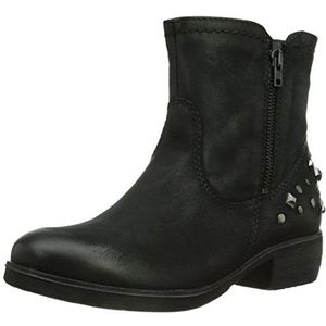 s.Oliver 25338 Dames biker boots, zwart zwart 1, 36 EU