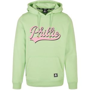 STARTER BLACK LABEL Heren Starter Phillie Hoody Pullover met capuchon, jadegreen, S