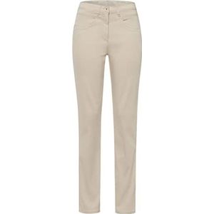 Raphaela by Brax Laura New Garment DYED Cotton Satin Jeans ecru, 42K voor dames, ecru, 40
