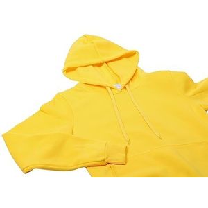 Mymo Athlsr Modieuze trui-hoodie voor dames, polyester, geel, maat S, geel, S