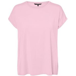 VERO MODA VMAVA Plain SS TOP GA JRS NOOS, Pink-a-boo, S