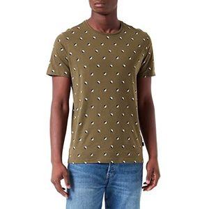 Blend Heren 20713237 T-shirt, 190515/Olive Night, S