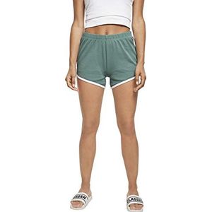 Urban Classics Dames Dames Organische Interlock Retro Hotpants Shorts