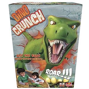 Goliath Dino Crunch, Actiespel voor Kinderen vanaf 4 Jaar, Dinosaurus Speelgoed voor 2 tot 4 Spelers, T-Rex Bordspel geschikt als Cadeau voor Jongen