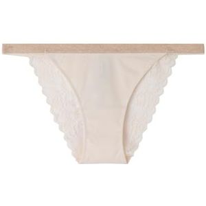 Women'Secret Onzichtbaar klassiek broekje Helanka ondergoed voor dames, Roze, L