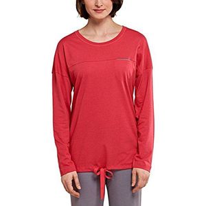 Schiesser Dames pyjama top, rood (500), 40