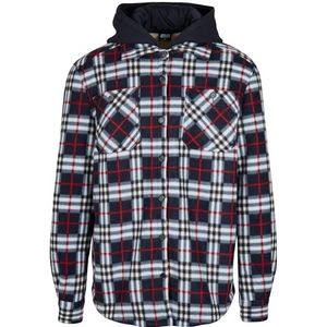 Urban Classics Overshirt met capuchon voor heren, polar fleece