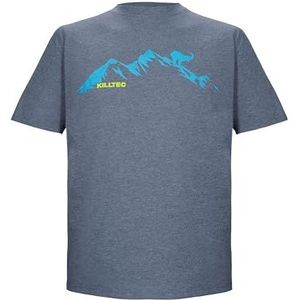 killtec heren T-shirt korte mouw/ronde hals KOS 365 MN TSHRT, dunkelnavy, L, 43659-000