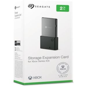 Seagate Expansion Card for Xbox Series X|S, 2 TB, Externe NVMe SSD, 3 Jaar Rescue Services (STJR2000400)