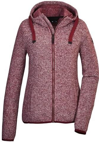 Killtec - GW 52 - Fleece Jas - Dames - Jacquard - Met Capuchon