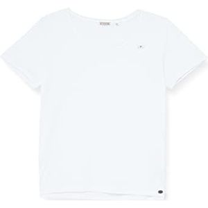 Timezone Basic T-shirt voor dames, pure white, XL