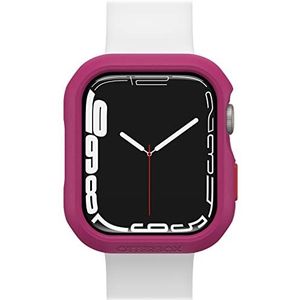 OtterBox All Day Watch Bumper voor Apple Watch Series 9/8/7 - 45mm, Schokbestendig, Valbestendig, Slanke beschermhoes voor Apple Watch, Guards Display and Edges, Roze/Rood
