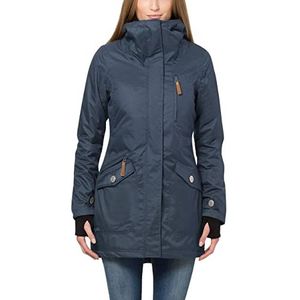 Berydale Dames Water- en winddichte damesparka, Marineblauw, XXL