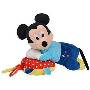 Simba 6315876846 - Disney Mickey Muziekspeelgoed, 35 cm, pluche figuur, babyspeelgoed, geschikt vanaf de eerste levensmaanden