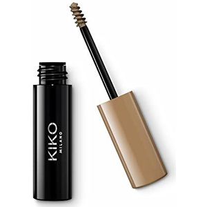 KIKO Milano Eyebrow Fibers Coloured Mascara 02 | Gekleurde mascara met vezels, voor gekamde en ingevulde wenkbrauwen met een glossy finish