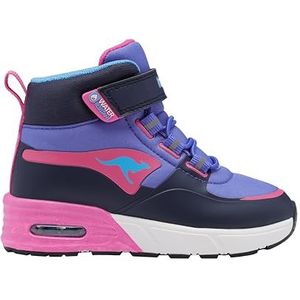KangaROOS K-xi Creed Mid Ev sneakers voor meisjes, Dk Navy Daisy Pink, 25 EU