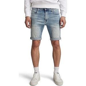 G-Star Raw heren Shorts 3301 Slim,Blauw (Lt Indigo Aged C051-8436),36W