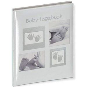 walther design dagboek wit met reliëf, Baby Little Foot TB-172